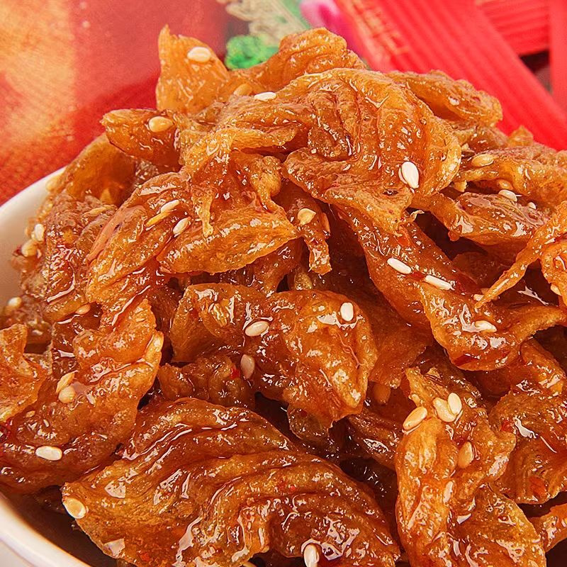 甜亿家北京烤鸭辣条小零食90后儿时怀旧小吃麻辣豆干素肉休闲食品