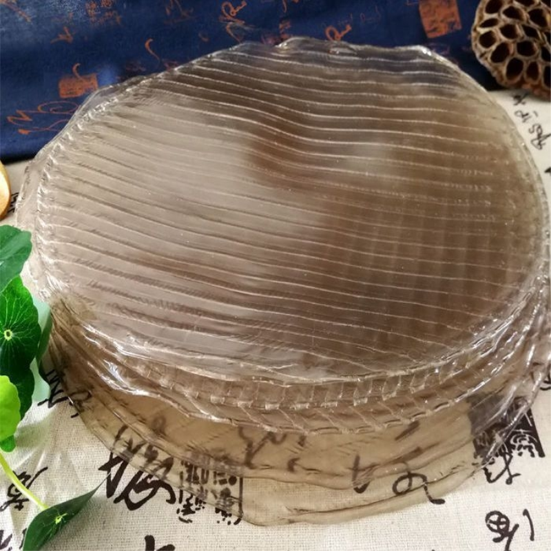 山药小粉皮袋装农家自制圆小粉皮凉拌炖鸡火锅小粉皮山东传统特产