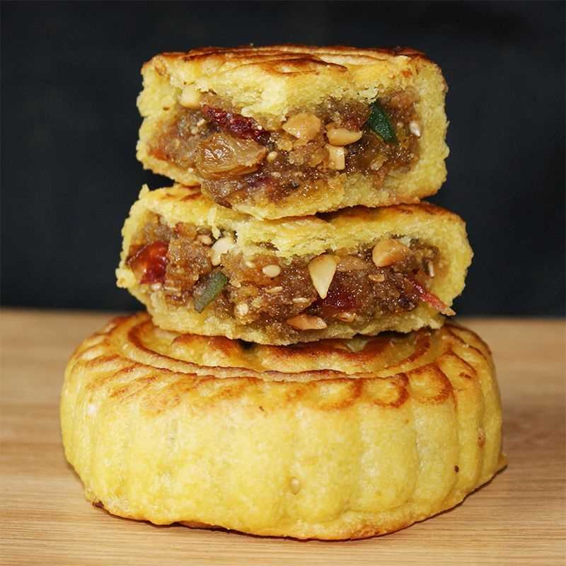 山西特产神池胡麻油中秋月饼传统手工制作独立包装礼盒批发