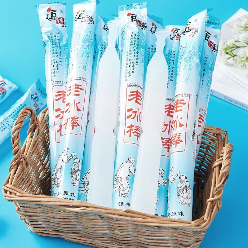 老冰棒78ml果味饮料碎碎冰休闲零食怀旧老冰棍味碎冰冰棒冰批发