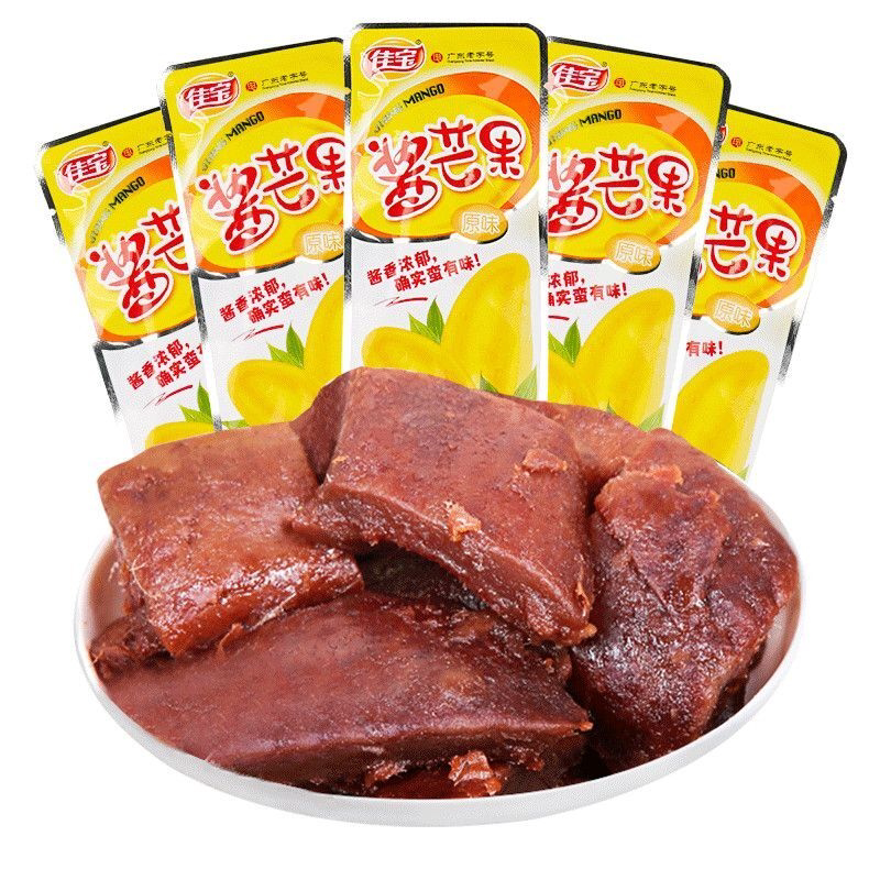 酱芒果干果脯蜜饯15g袋装酸甜开胃解馋怀旧零食广东特产小吃