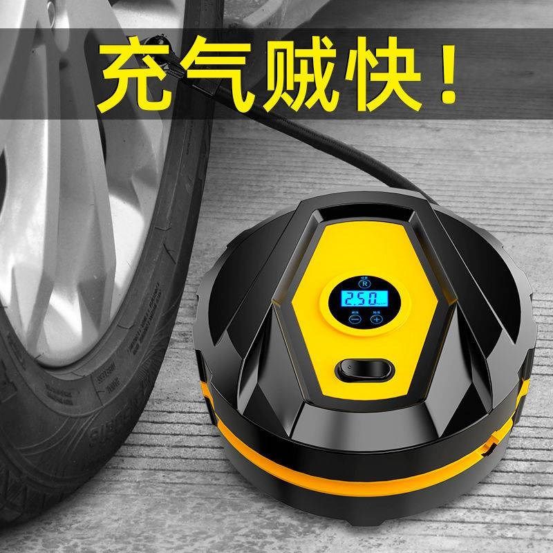 2023汽车打气泵四缸手动自动充停重型高庒15公斤货车专用车截插电