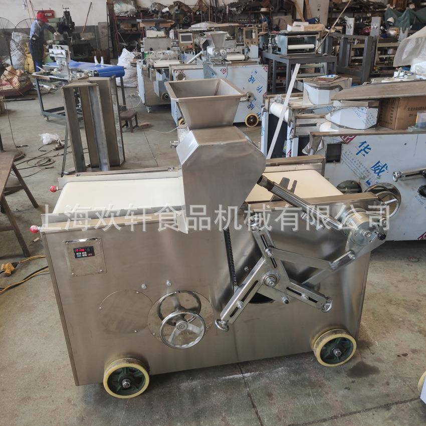 供应HX曲奇机机械版可进旋转炉烘烤曲奇饼干机厂家优惠直销