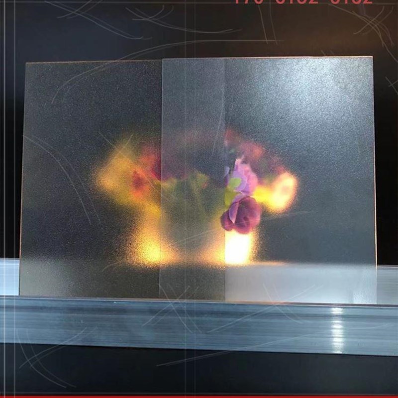 PC耐力板单面双面磨砂灯光灯箱扩散塑料广告牌透明哑光亚克力厚板