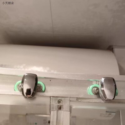 淋浴房浴室滑轮圆弧玻璃门移门滑轮推拉门轨道老式摇摆轮五金配.