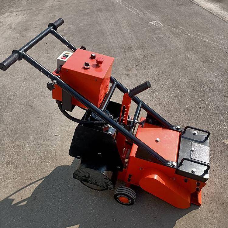 旧塑胶地板铲削机手推式篮球场操场去皮机电动地坪拆除清理机