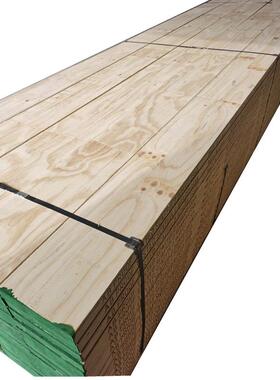 F14F17标准松木木梁松脚踏板建筑用松木LVL木方结构材LVL