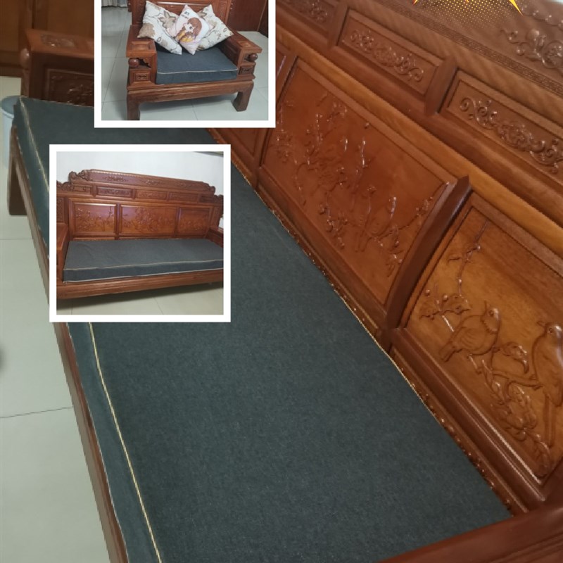 海绵沙发垫高密度订做加硬厚海棉垫子高弹坐垫定制实木床座垫飘