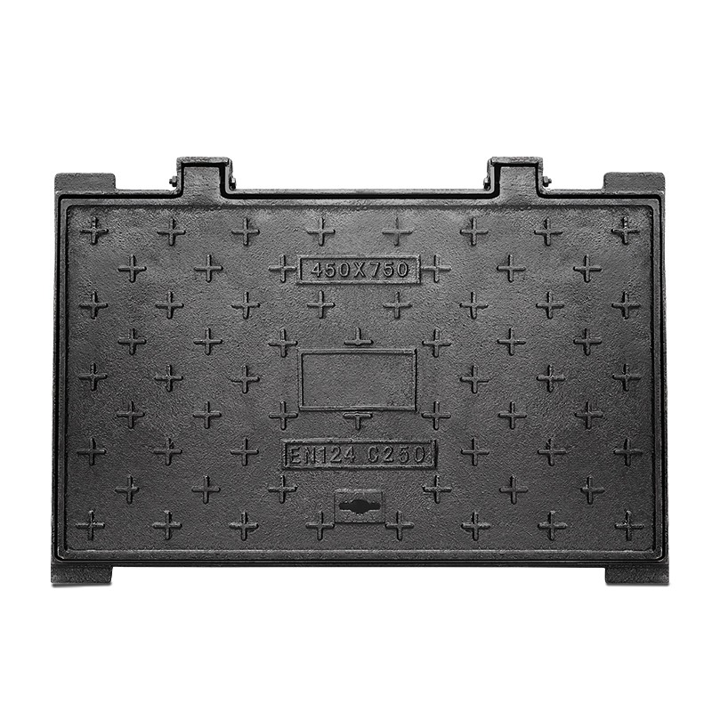 旭米球墨铸铁方形井盖轻重型防臭盖雨水污水沙井化粪池窨井盖