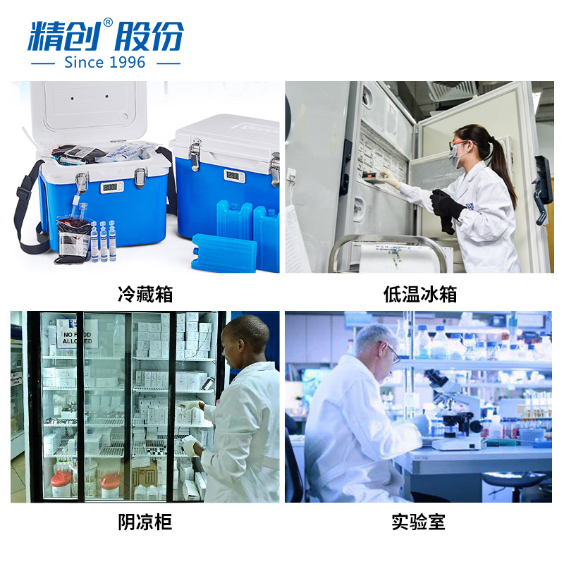 精创Tlog 10温度记录仪 高精度温度计 冷链运输自动usb可导出数据