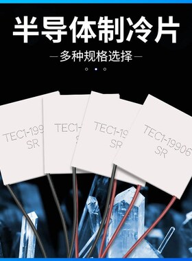 TEC1-19906 40*40mm 24V6A 半导体制冷片 大功率致冷器件