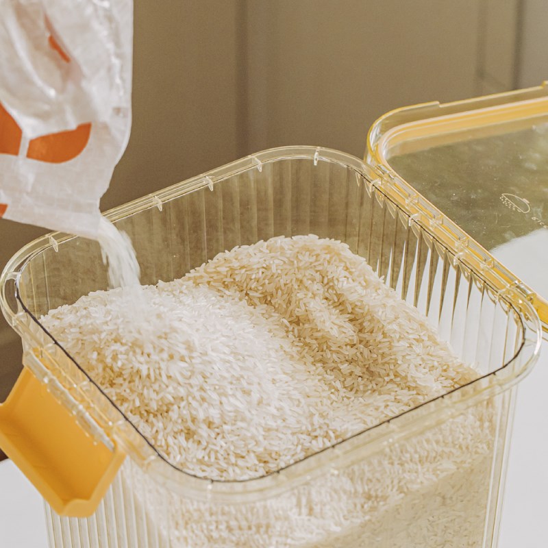 树可小食光米桶家用防虫防潮密封储粮杂粮面收纳盒大米缸储存容器