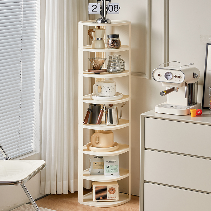 客厅置物架多层收纳架落地厨房分层隔板浴室三角落地式宿舍神器