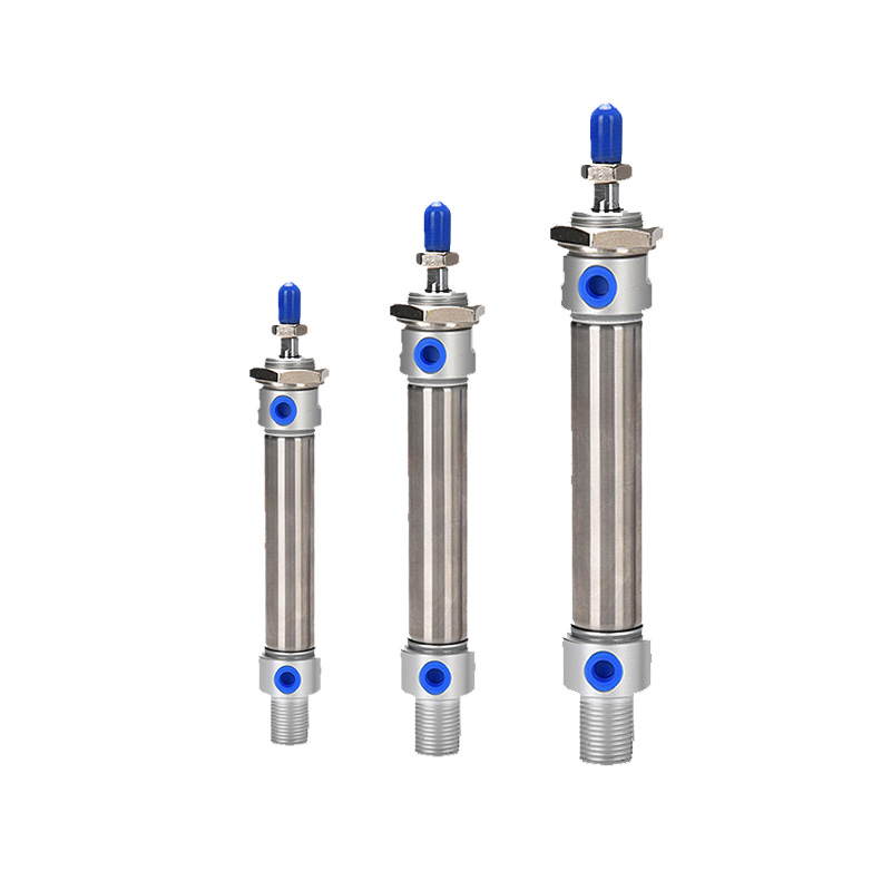 小型气动不锈钢迷你气缸MA16/20/25/32/40-25X50X75X100X150-S-CA