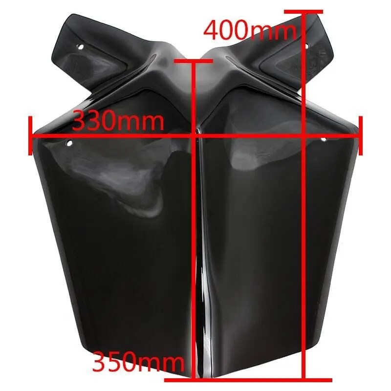 适用KTM杜克 DUKE 125/390摩托车前挡风玻璃导流罩风挡风镜改装件