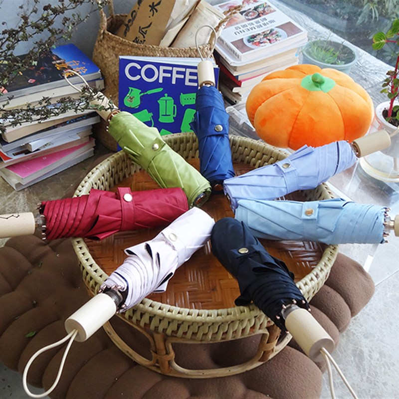 雨伞女晴雨两用大号16骨折叠伞彩胶防晒防紫外线遮阳伞广告伞定制