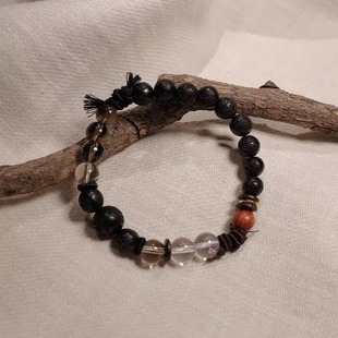 Personal Use Only「守隅 • Shouyu」原创木质水晶手串