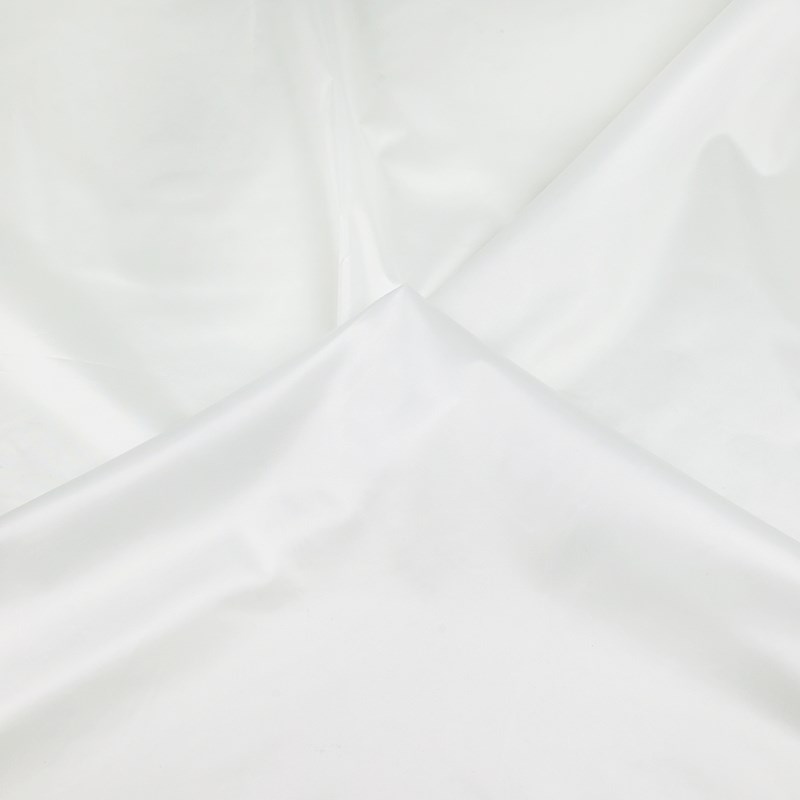 400T羽绒服胆布不钻绒高密度纤维轻薄柔软光滑白色百搭手工布