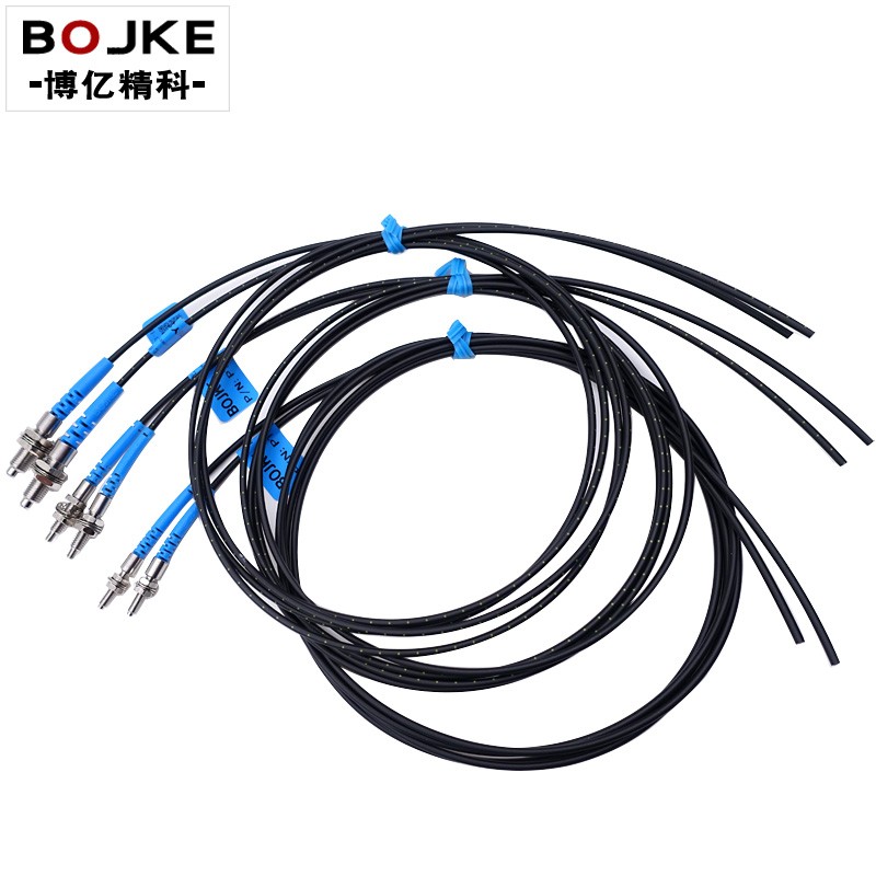 BOJKE/博亿精科 光纤传感器M3 M4 M6 PT3Y10 PT4Y10 PT6Y10对射型