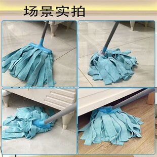澳涤超细纤维拖把家用一拖净老式吸水拖把替换头干湿两用毛巾墩布