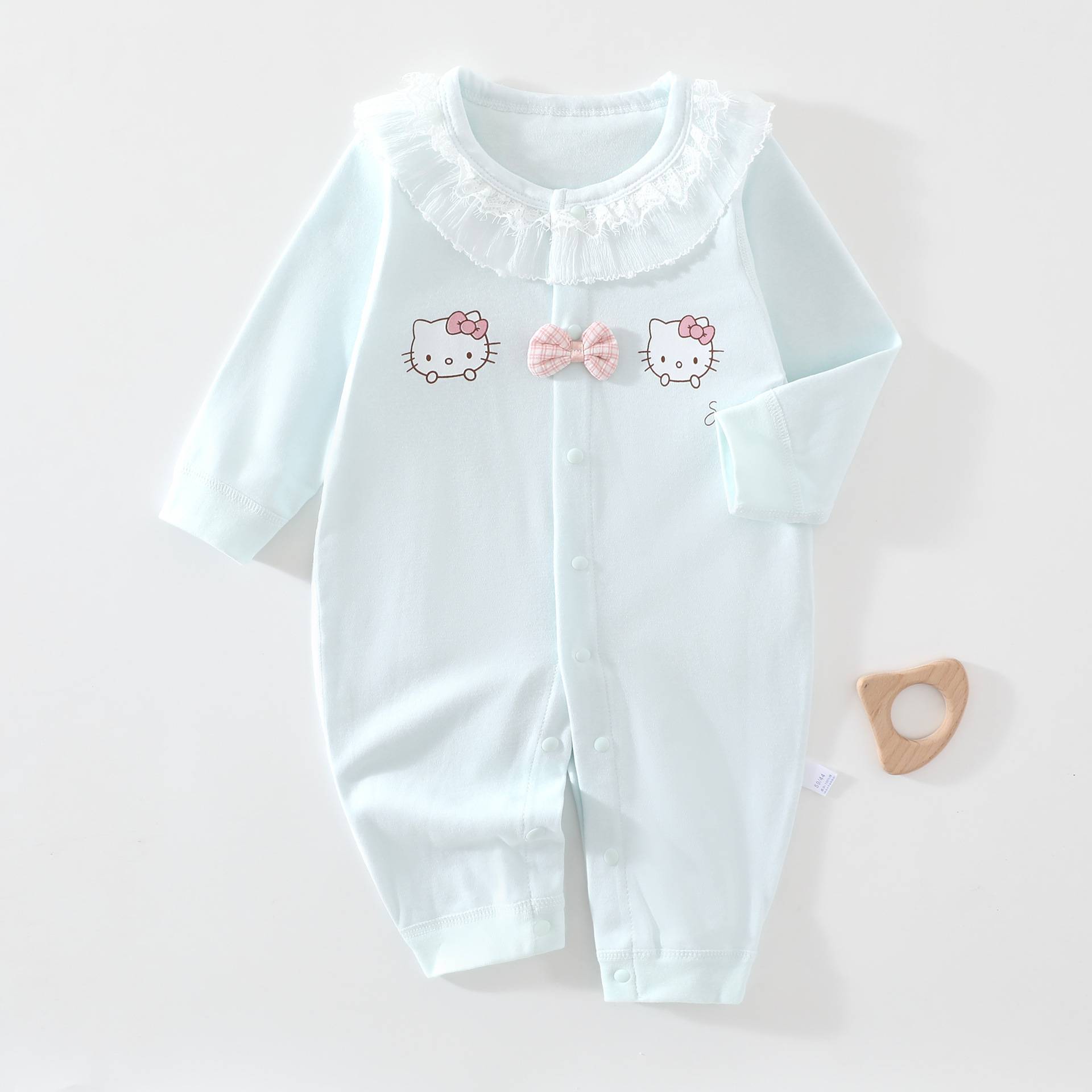 新生婴儿衣服连体衣纯棉宝宝春秋