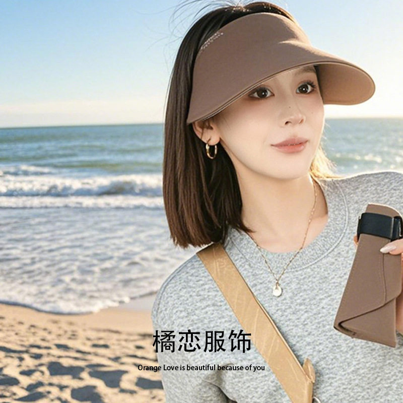 太一帽社无痕防晒帽太阳遮阳帽女