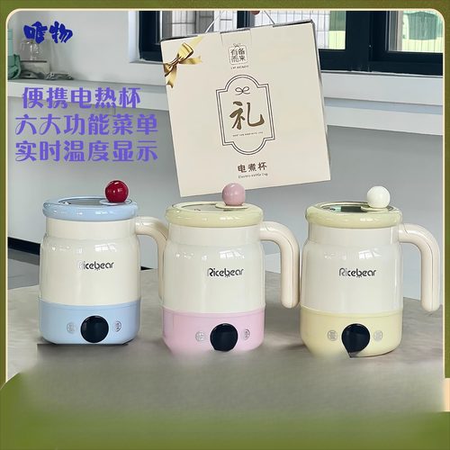电热杯小型便携式旅行电加热水杯