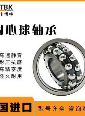 德国KBTBK不锈钢进口调心球轴承S2204 S2205 S2206 S2207S22082RS