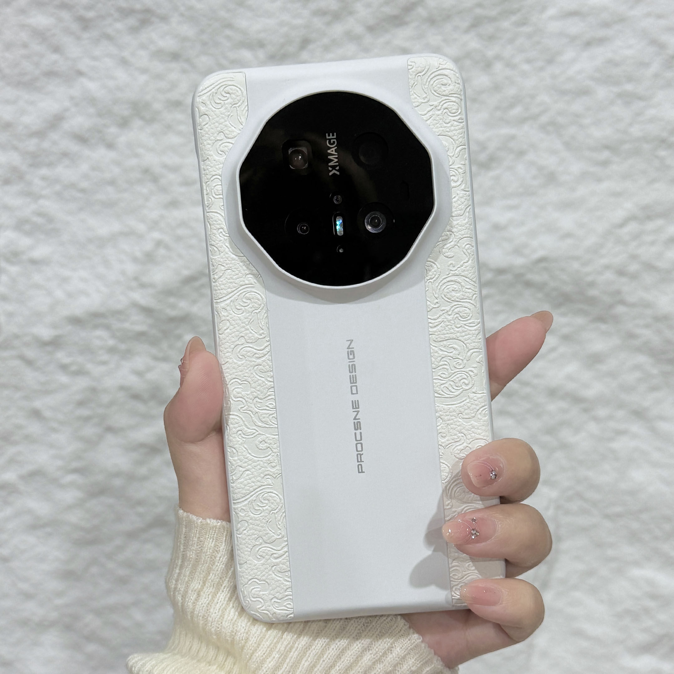 国潮龙纹秒变保时捷 高级感奢华皮质中国风