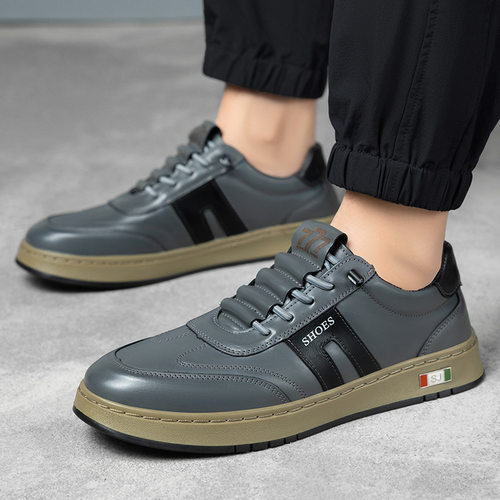 爆款春夏男鞋镂空小白鞋