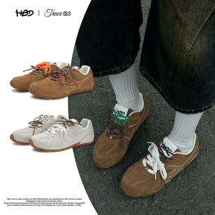 HBD新款 复古miu系小泡芙happybirdsday百搭复古男女休闲情侣鞋