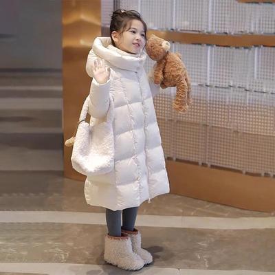 中长款加厚羽绒服洛努比女