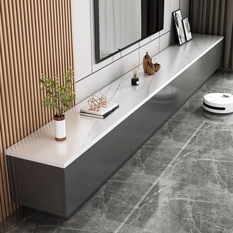 电视柜客厅家用落地现代简约收纳储物储藏一体适用各种户型电视柜