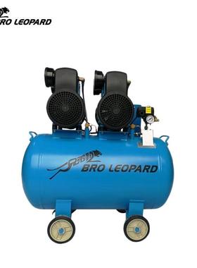 空音压工机无油业充气永头木工机械变频活塞泵磁静螺XDW1500x杆式