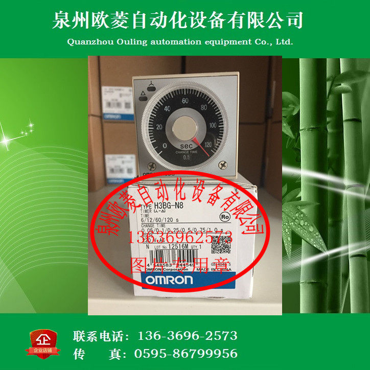 OMRON欧姆龙时间继电器H3BG-N8 AC220V 全新