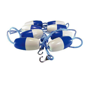 游道线厂家供应批发 泳池泳道线 蓝白球游泳池配件耐用轻便耐用型