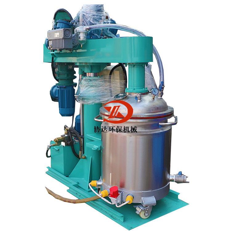 供应高低速分散搅拌罐变频调速油压分散机美缝剂消泡高粘度设备