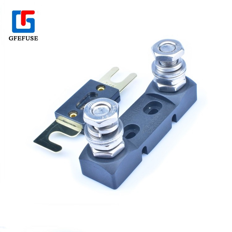 保险丝座ANL-B100SF51 80A-500A 100V125V螺栓保险丝叉栓保险丝
