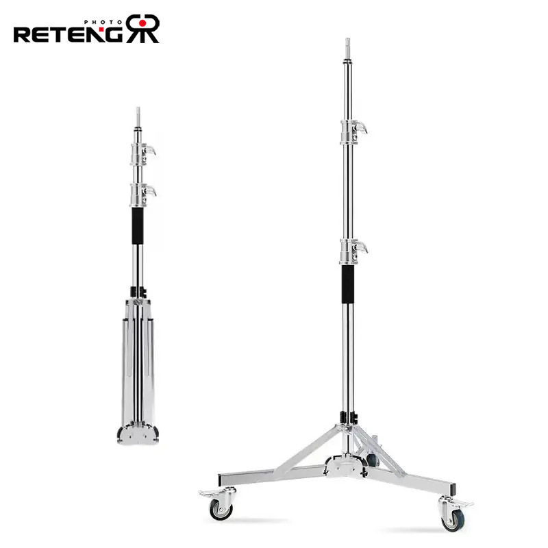 锐腾 3米不锈钢魔术腿灯架重型滑轮三脚架户外影视支架 新品,模玩/动漫/周边/娃圈三坑/桌游,文化/体育周边,淘宝优惠券,粉丝福利购,淘宝优惠卷