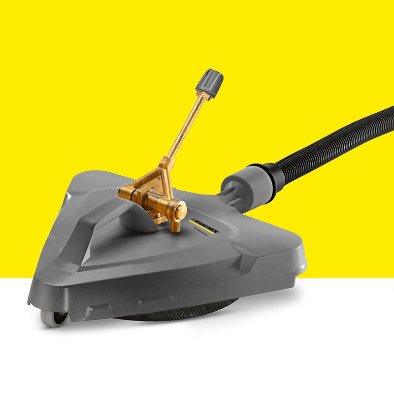 德国卡赫FRV30三角盘洗地器配合高压清洗机HD6/15-4 7/11-4 5/11C