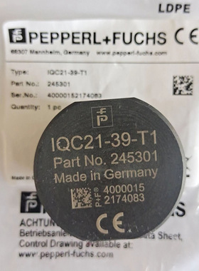 RFID 应答器IQC21-39-T1（245301）大量现货