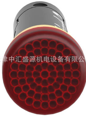 XVLA334单色警示灯红色24VAC/DC螺丝夹紧端子12mm指示灯XVLA334
