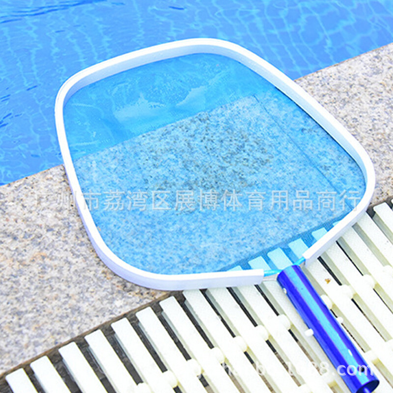 泳池清洁设备高级铝边浅水叶网 清扫树叶常用捞网清洁泳池工具