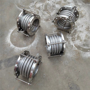 不锈钢波纹补偿器 304膨胀节降噪减振补偿量大型号齐全