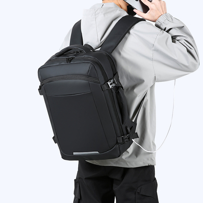 希尔顿大容量男士双肩包休闲旅游旅行电脑背包女高中初中学生书包