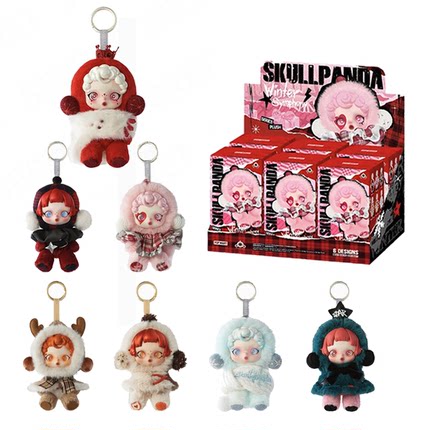 POPMART泡泡玛特 SP圣诞冬日乐章搪胶毛绒系列盲盒潮流玩具礼物