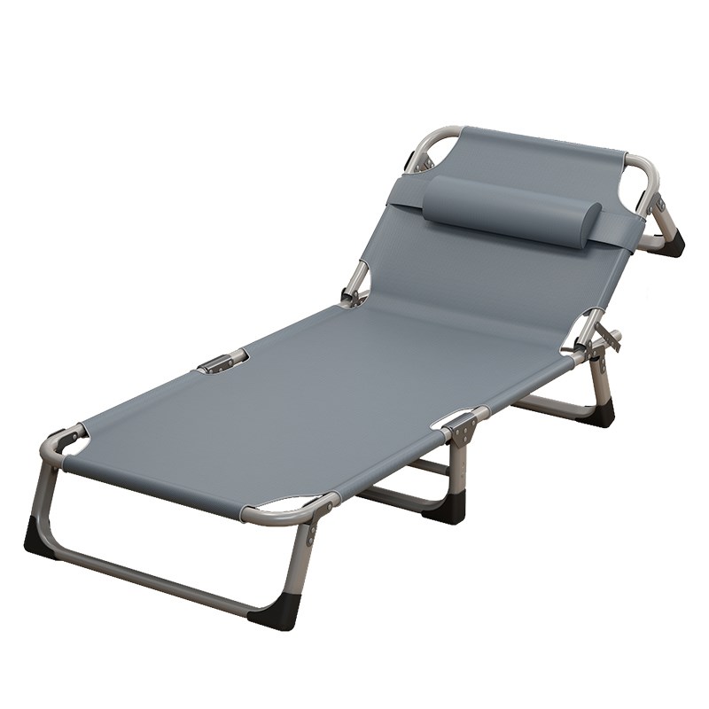 可折叠午休床单人办公室午休躺椅行军家用小床便携陪护床午睡神器