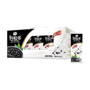 10月新货谷粒多250ml*12/16红豆黑豆燕麦营养谷物牛奶整箱
