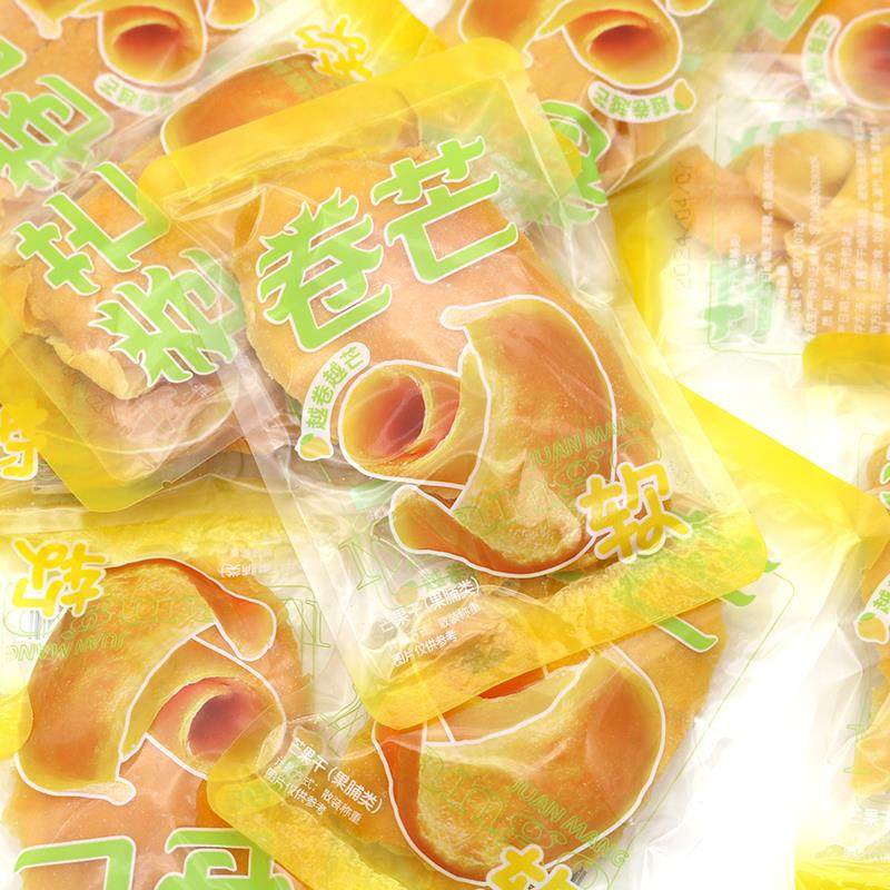 原味芒果干500g泰芒了独立小包装果干话梅蜜饯休闲零食包邮