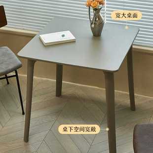 简约户外塑料桌子北欧阳台方桌小户型家用餐桌现代咖啡厅桌椅组合